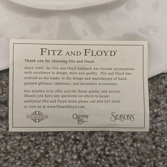 Fits & Floyd Vinrage Appletree Snowman, EUC, Orignal Packaging - Picture 3 of 6